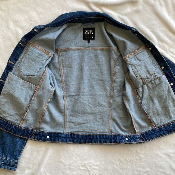Zara Jean jacket size XS - Picture 6 of 8